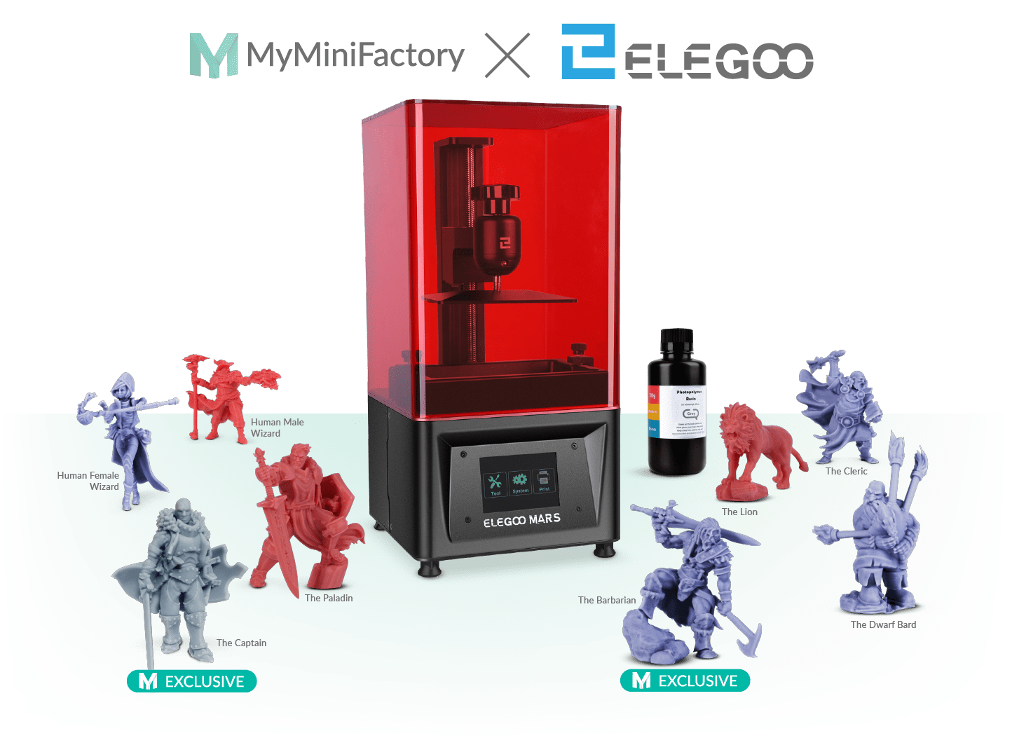 Elegoo Mars 3d Printer Myminifactory